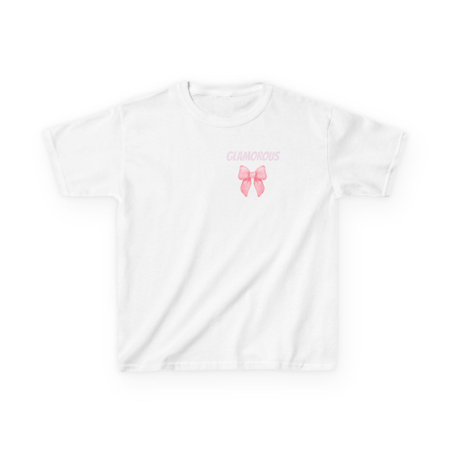 Kids Tee with Bow Design
